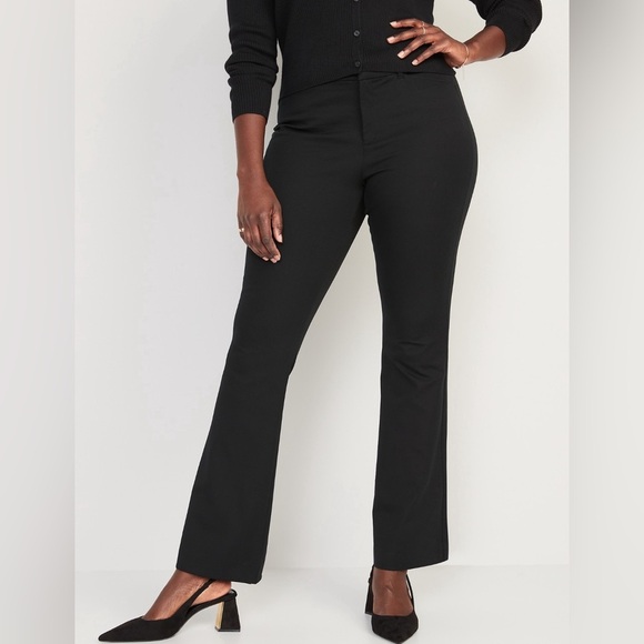 NWT! Black High-Waisted Pixie Flare Pants - Multiple Sizes💙 - Picture 5 of 10